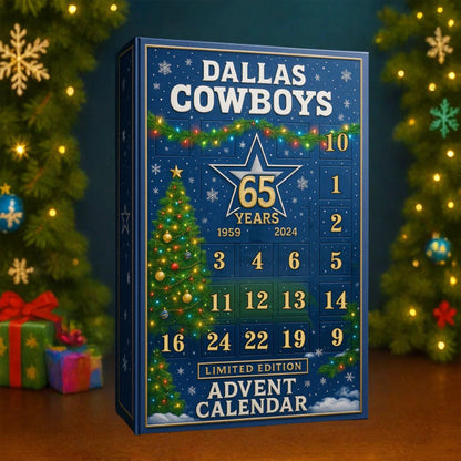 NFL DAL Team Advent Calendar Christmas V1 NAK NHM