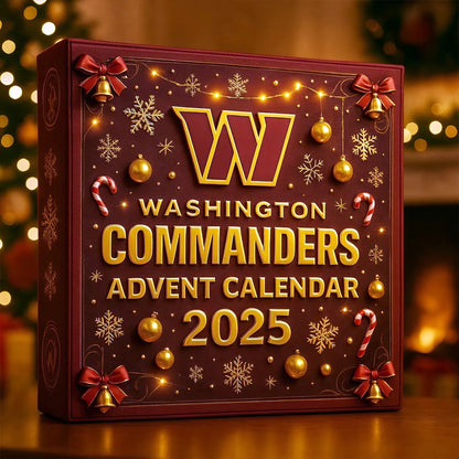NFL WAS Team Advent Calendar Christmas V1 NAK NHM