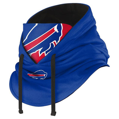 NFL x BUF Winter Cap Hooded Face Cover HLP