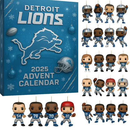 NFL x DET 2025 Christmas Advent Calendar HLP