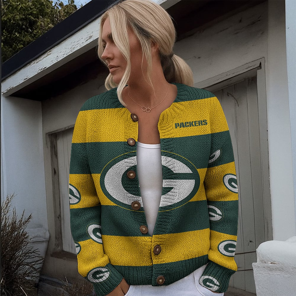 NFL x GB Women's Cardigan Sweater HLP