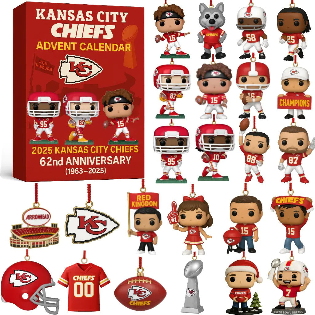 NFL x KS 2025 Christmas Advent Calendar HLP