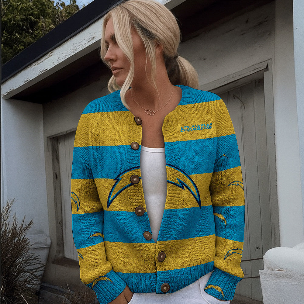 NFL x LAC Women's Cardigan Sweater HLP