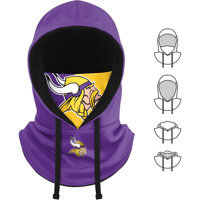 NFL x MIN Winter Cap Hooded Face Cover HLP