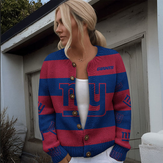 NFL x NYG Women's Cardigan Sweater HLP