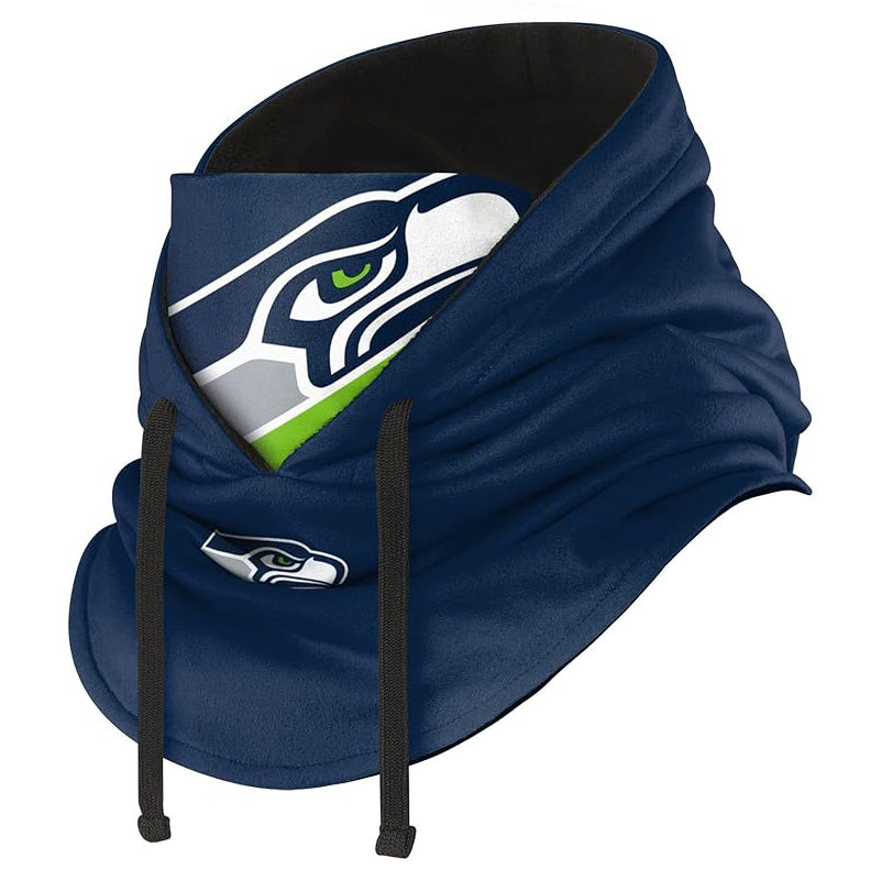 NFL x SEA Winter Cap Hooded Face Cover HLP