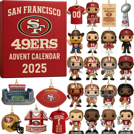 NFL x SF 2025 Christmas Advent Calendar HLP
