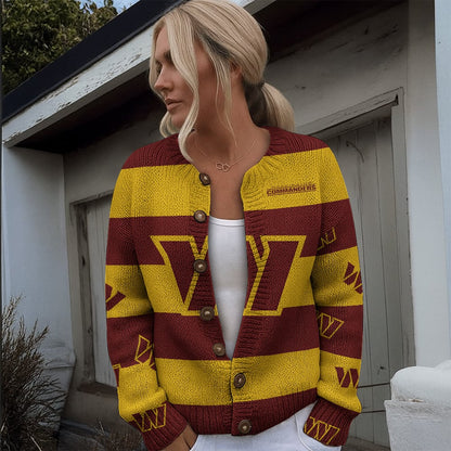 NFL x WAS Women's Cardigan Sweater HLP