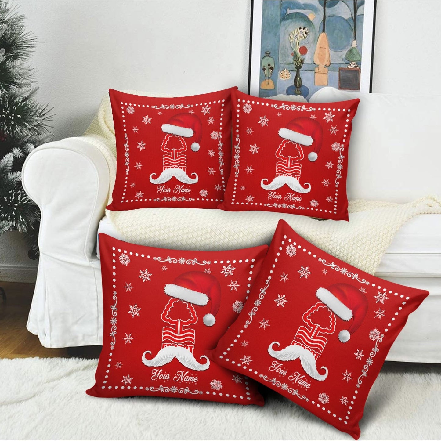 NFO x EPL Christmas Pillow DatND DVT