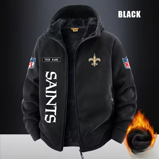 NO x NFL 3D Half-zip Hoodie DATND TANTD