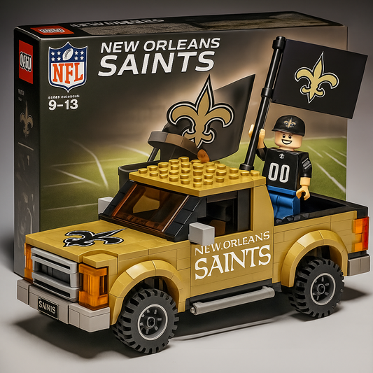 NO x NFL Building Blocks Truck Toy Set DatND DVT