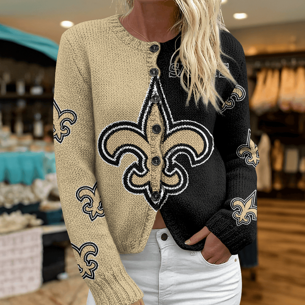 NO x NFL Cardigan Sweatshirt With Button v1  DatND DVT