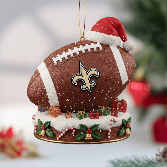 NO x NFL Christmas Ornament Set DATND TANTD 101125