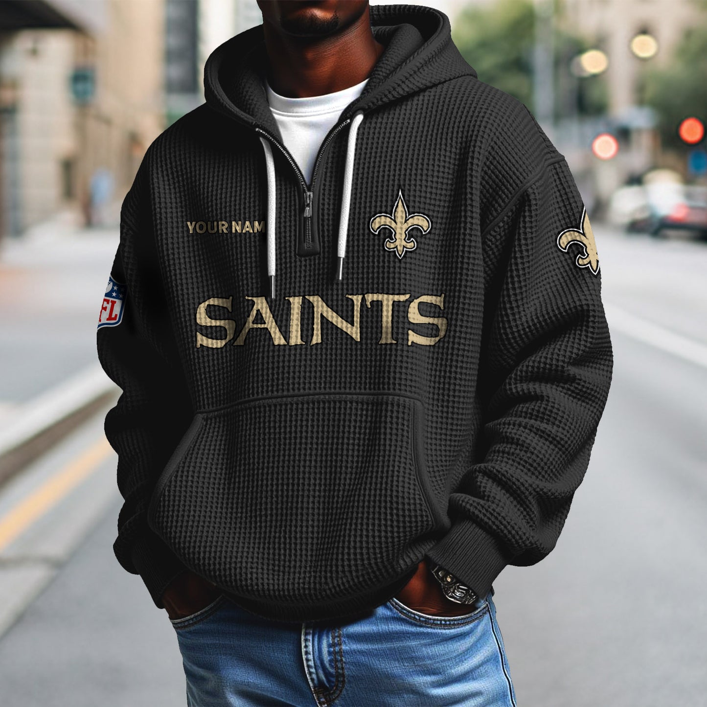 NO x NFL Waffle Hoodie DatND DVT