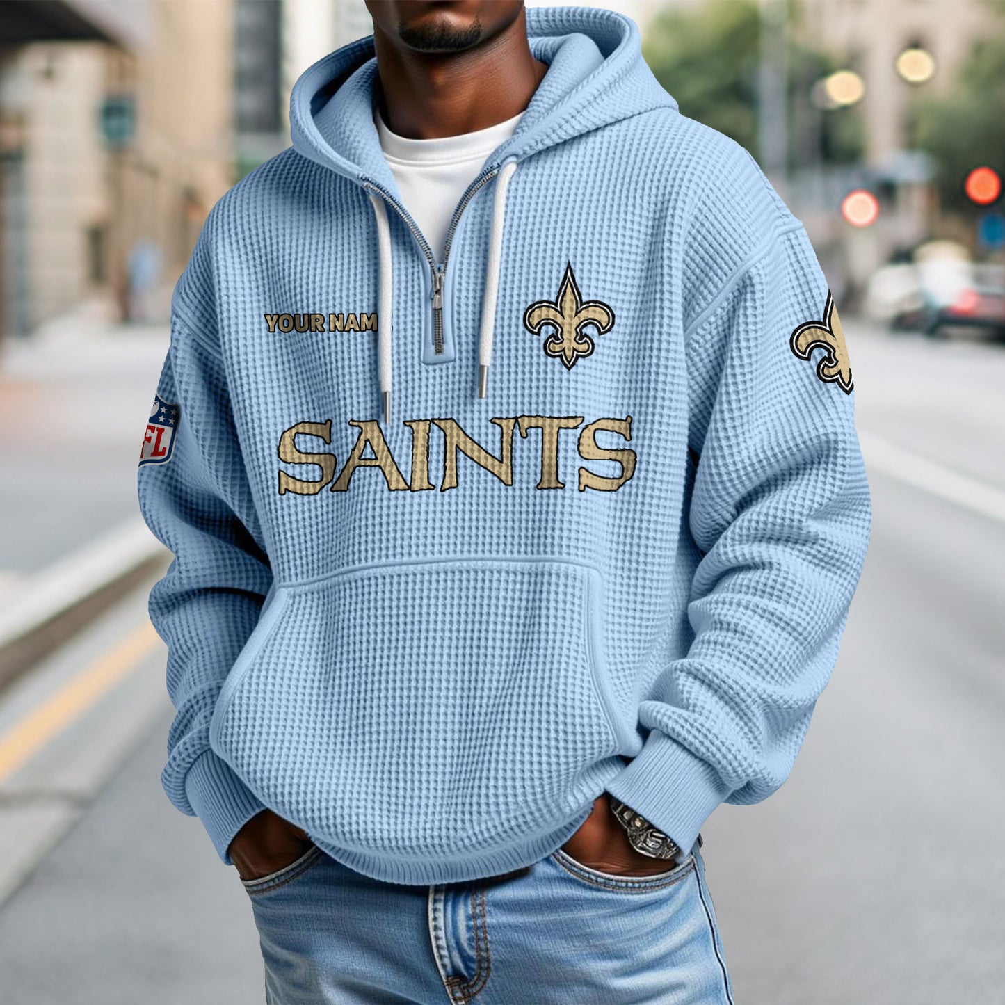 NO x NFL Waffle Hoodie DatND DVT