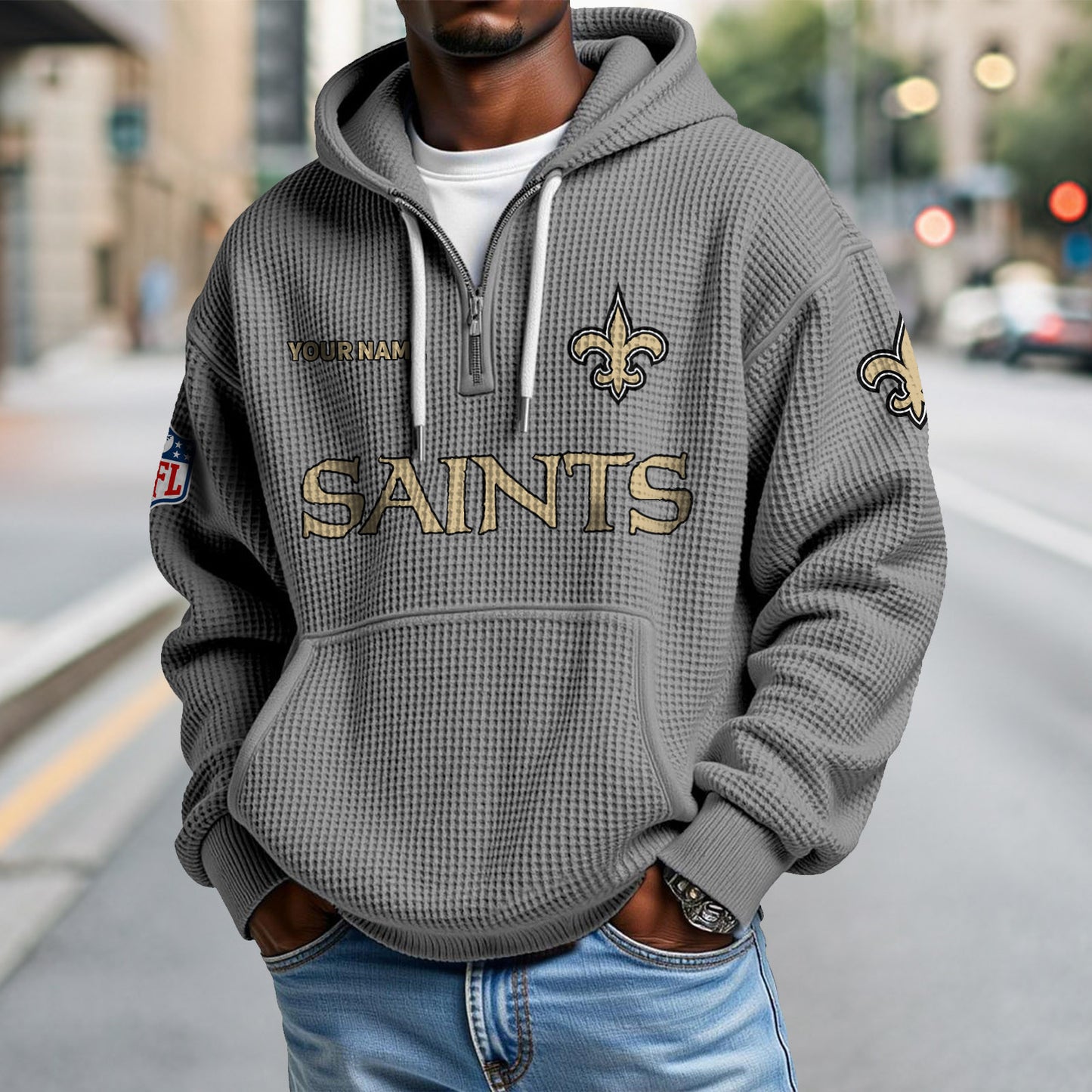 NO x NFL Waffle Hoodie DatND DVT