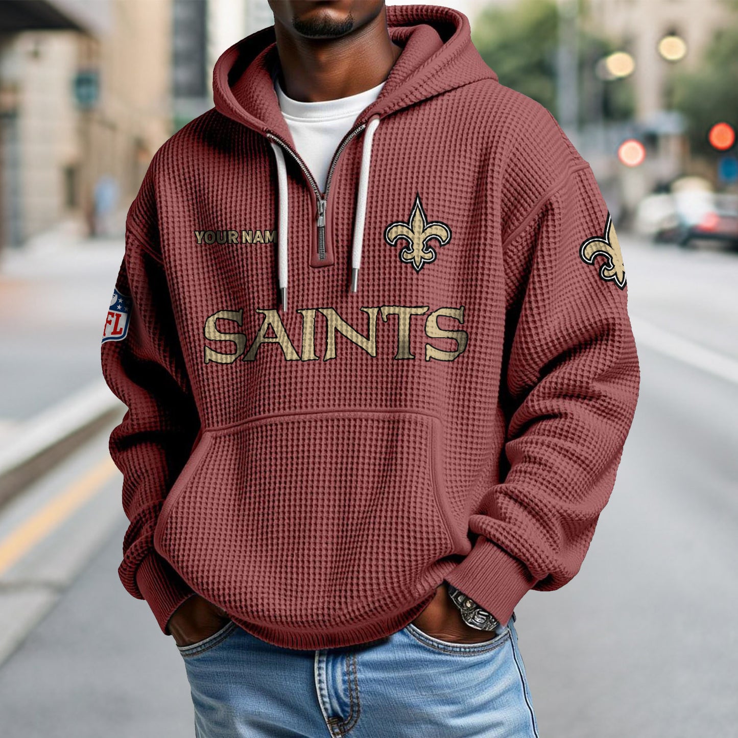 NO x NFL Waffle Hoodie DatND DVT