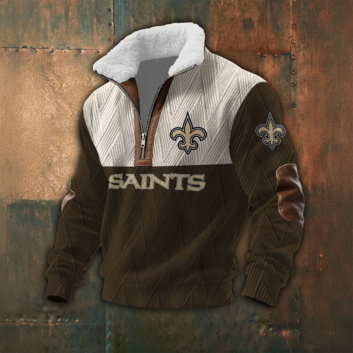 NOS Fur Collar Sweatshirt NDD CTND