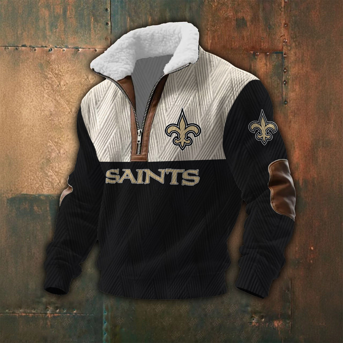 NOS Fur Collar Sweatshirt NDD CTND