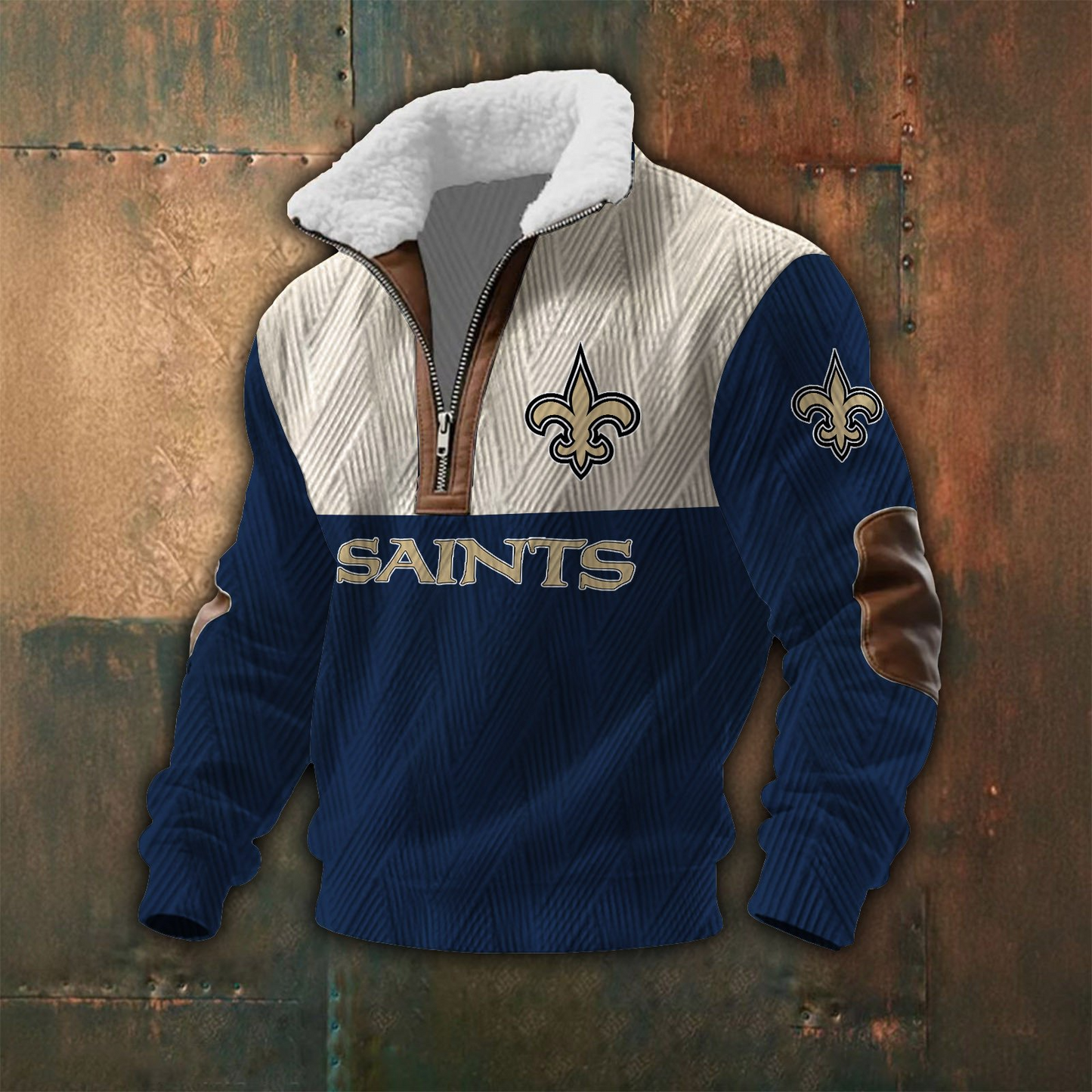 NOS Fur Collar Sweatshirt NDD CTND