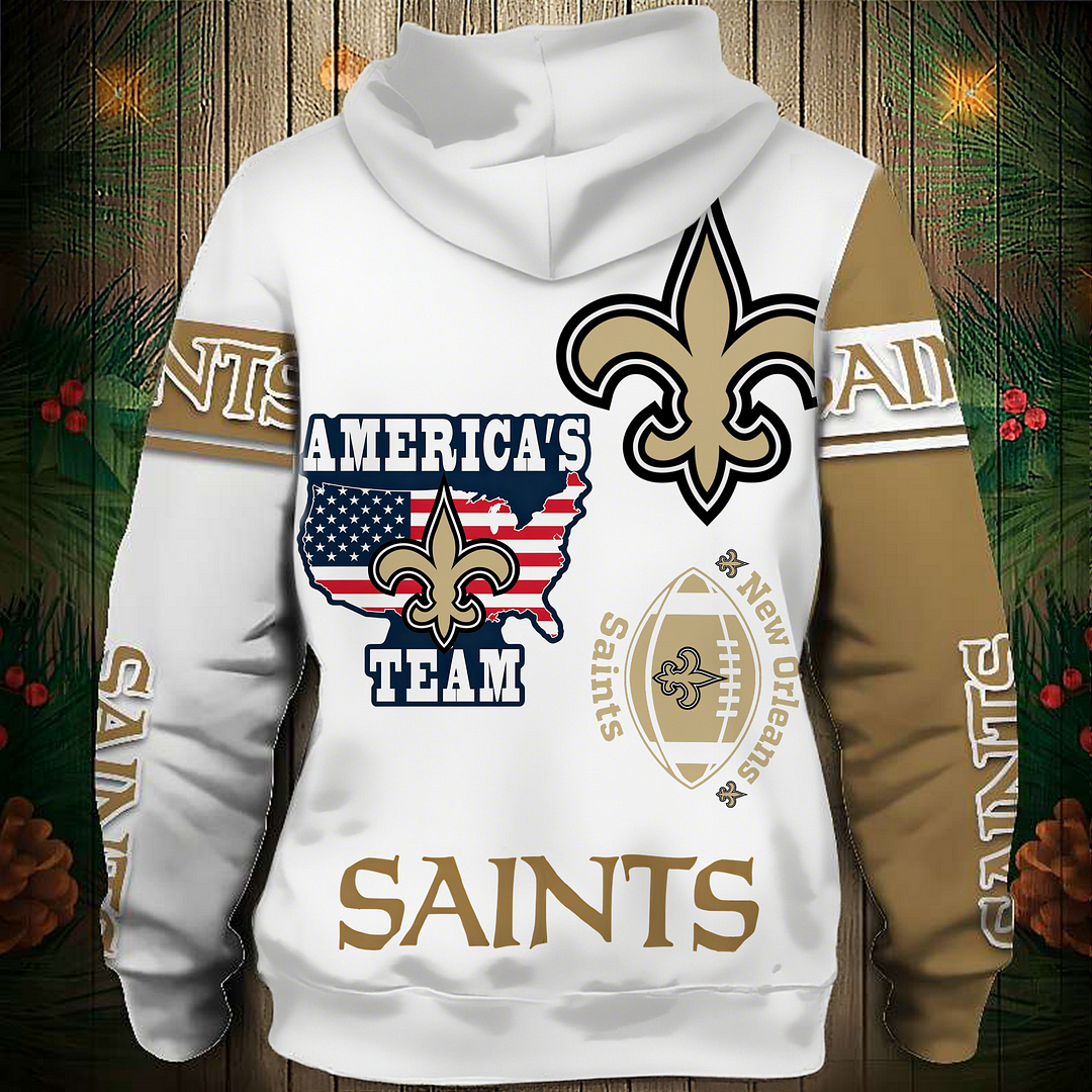 NOS Premium NFL 3D Graphic Hoodie DDT NTL