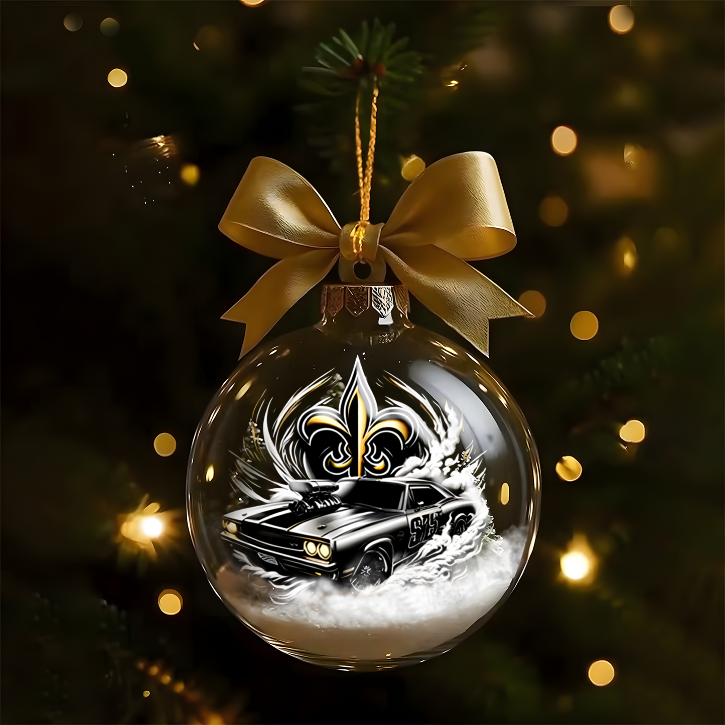 NOS Premium NFL Muscle Car Ornament DDT HLPHUONG