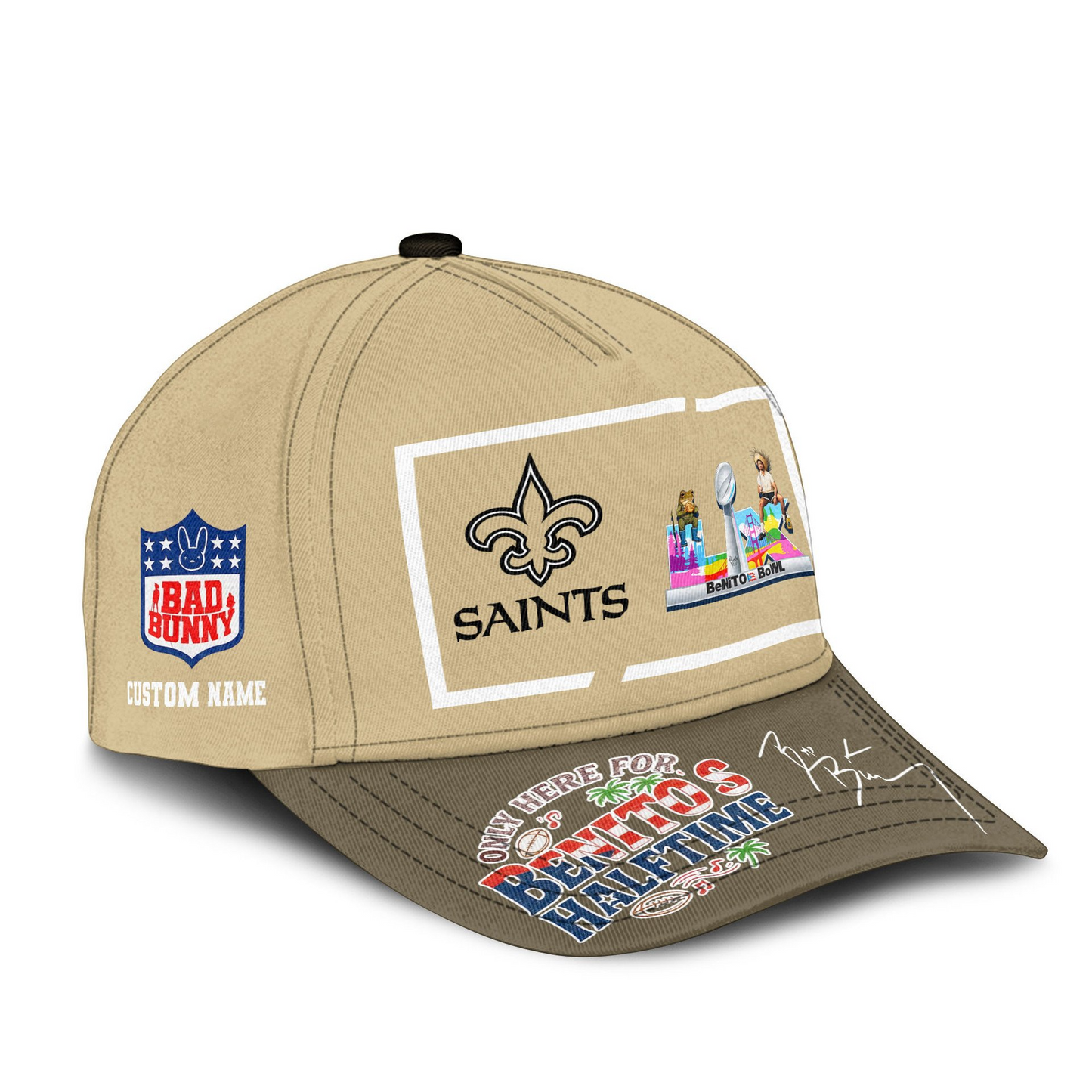 NOS Premium NFL Only Here For Benitos Halftime Cap DDT HLPHUONG