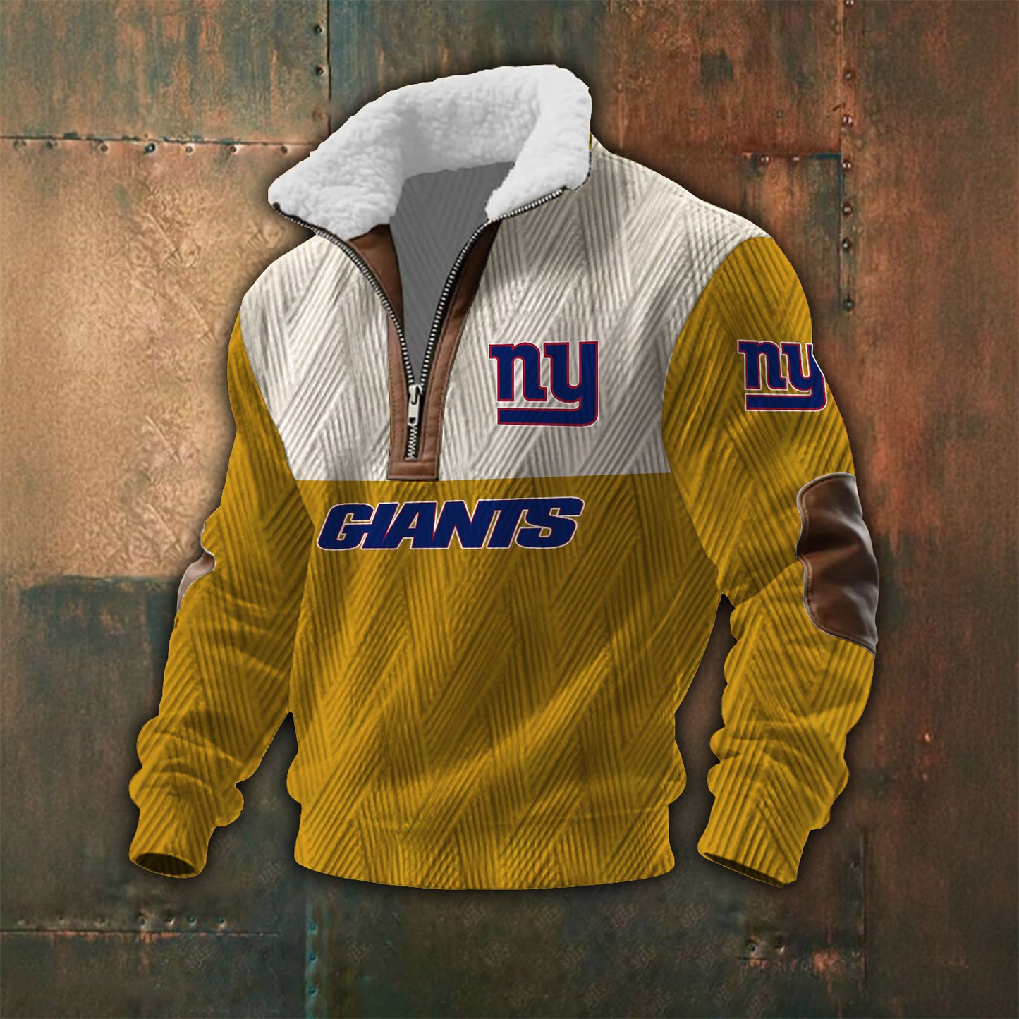 NYG Fur Collar Sweatshirt NDD CTND