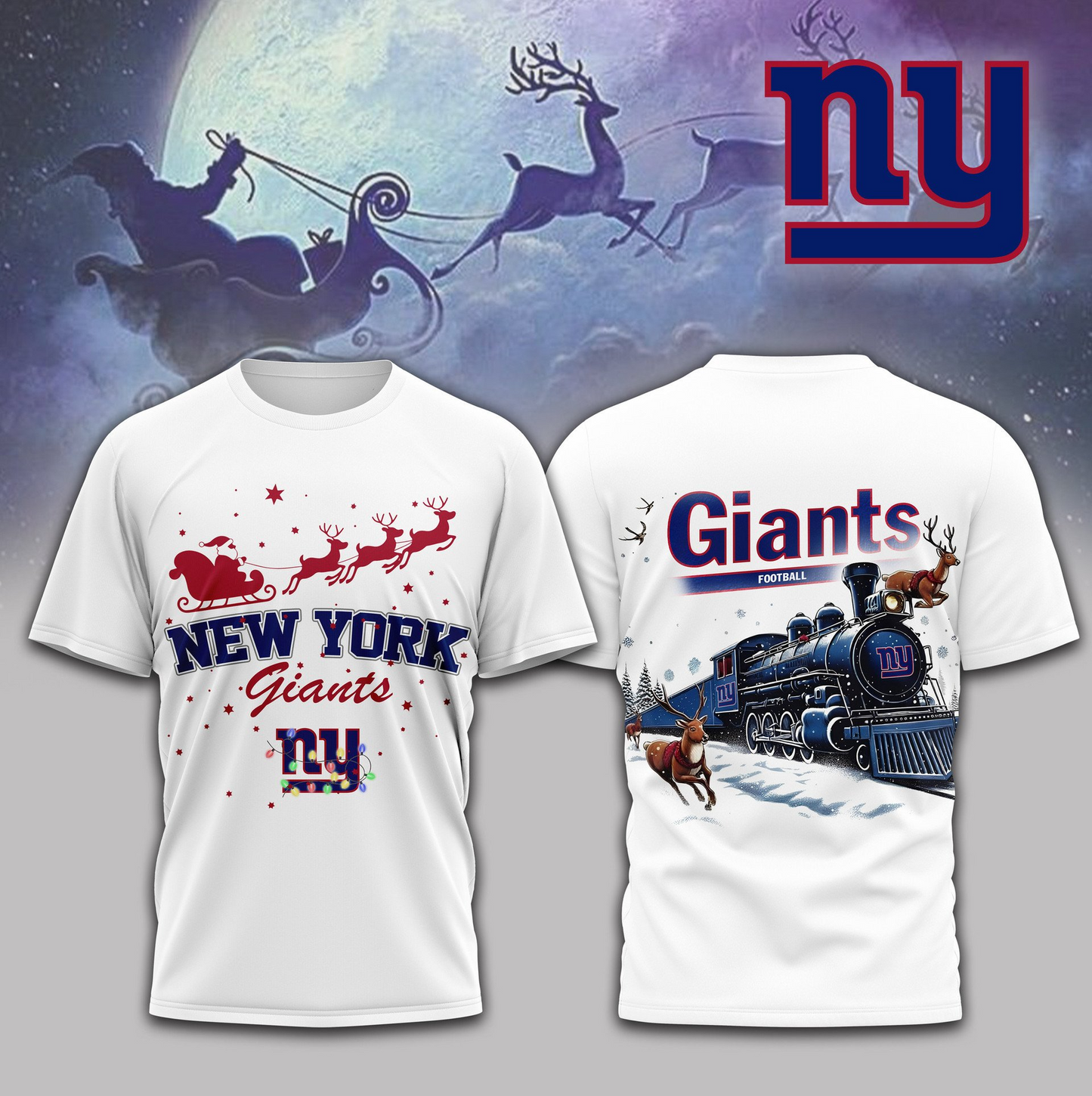 NYG Premium NFL Sweet Christmas 3D Shirt DDT 151125 NTL