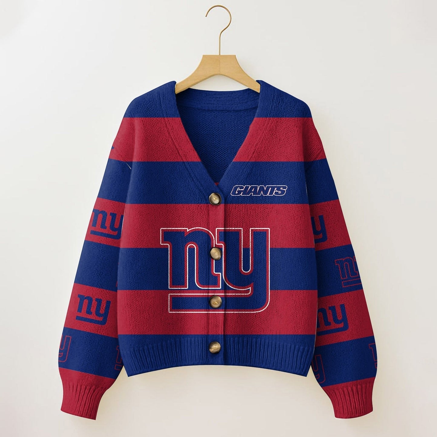 NYG x NFL Cardigan Sweatshirt With Button  DatND DVT