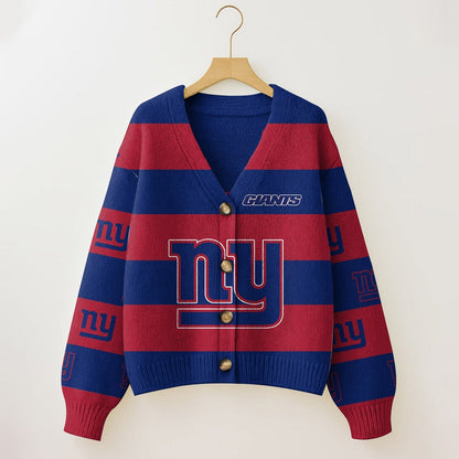 NYG x NFL Cardigan Sweatshirt With Button  DatND DVT