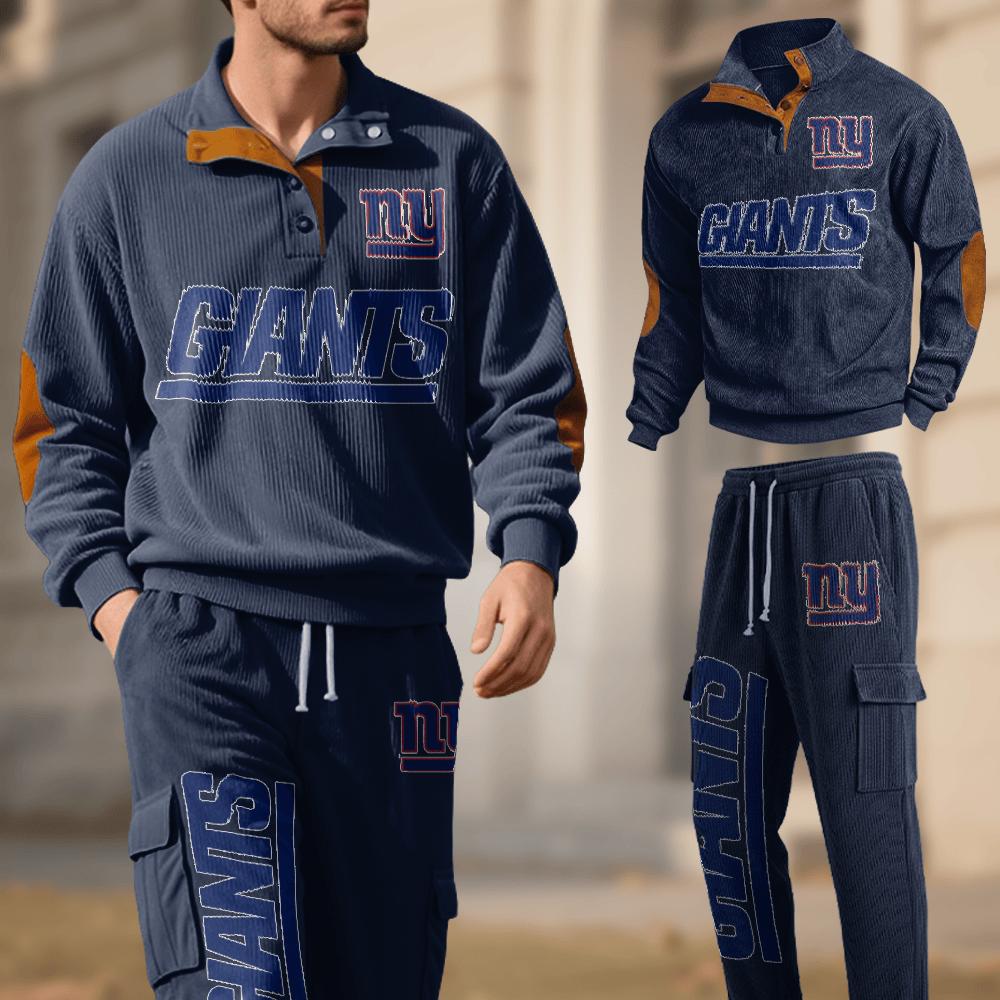 NYG x NFL Corduroy Work Suit Set DDT NTL