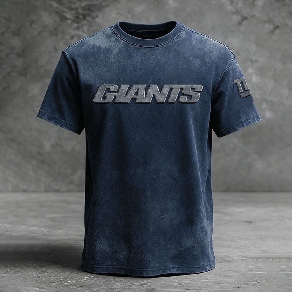 NYG x NFL Embossed Tshirt DATND TANTD
