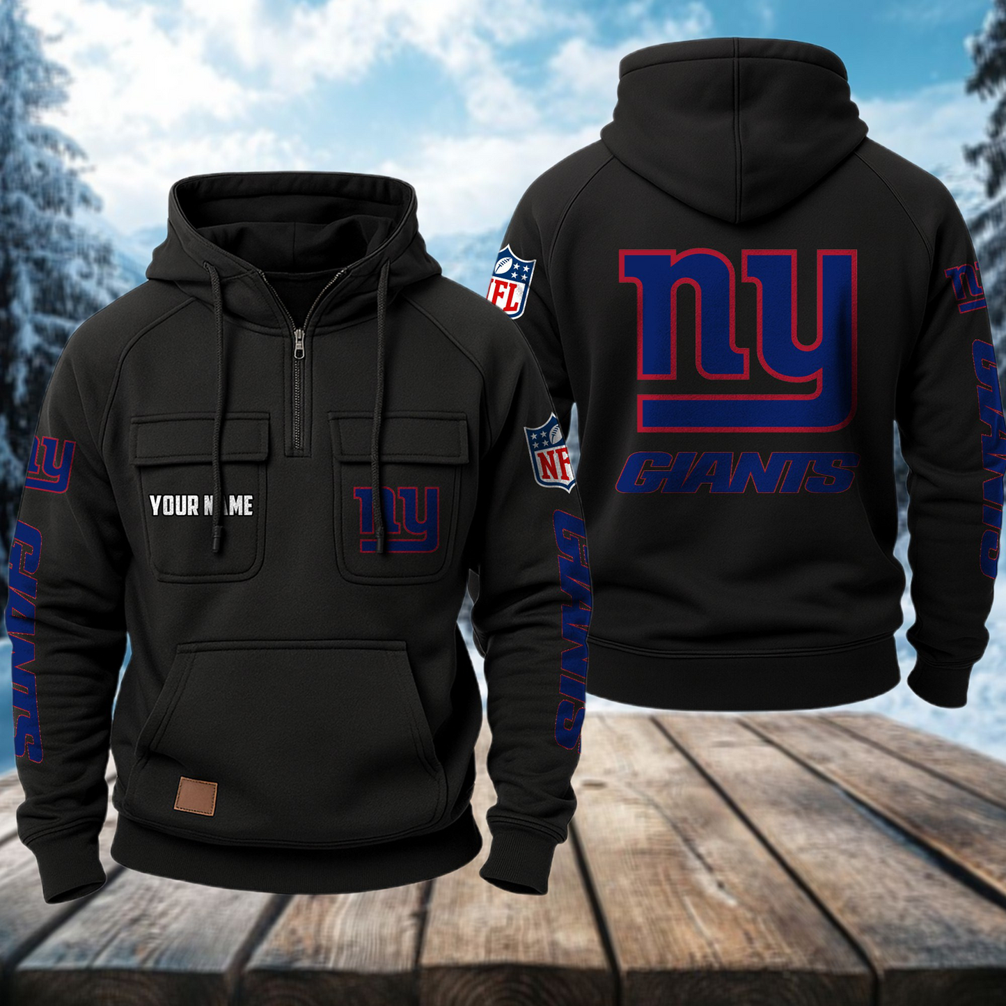 NYG x NFL Premium Hoodie DATND TANTD