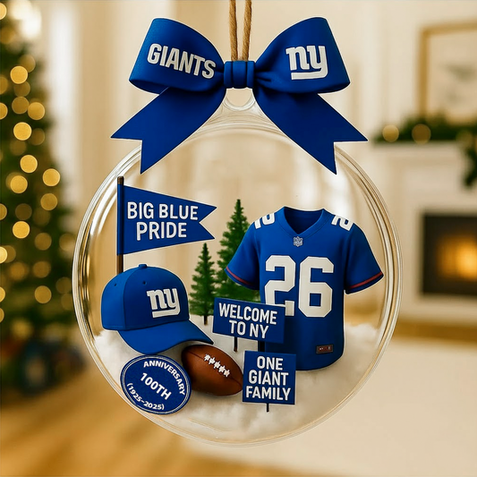 NYG x NFL Premium Ornament 1011 DatND DVT