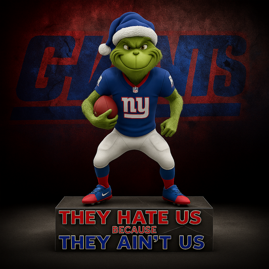 NYG x TG Christmas Acrylic Art Block DATND TANTD