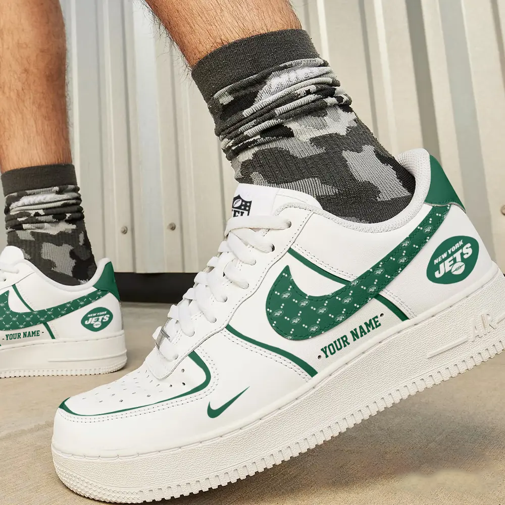 NYJ Premium NFL V3 AF1 Sneaker DDT CTND