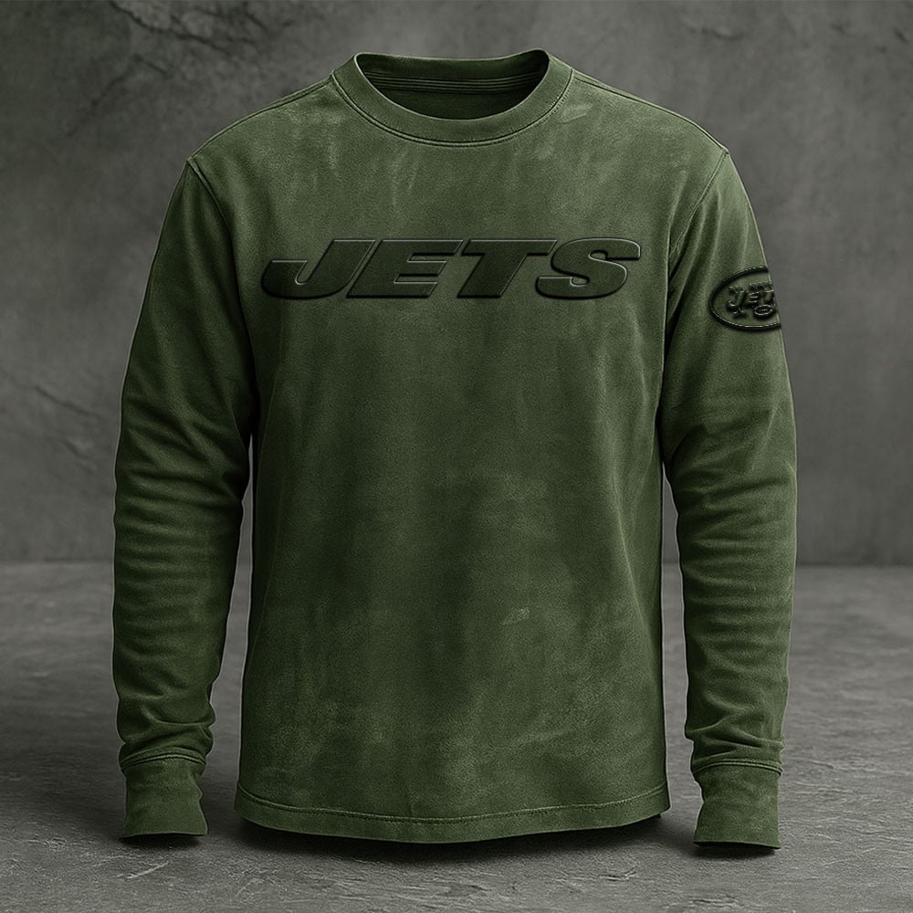 NYJ x NFL Embossed SweatShirt DATND TANTD