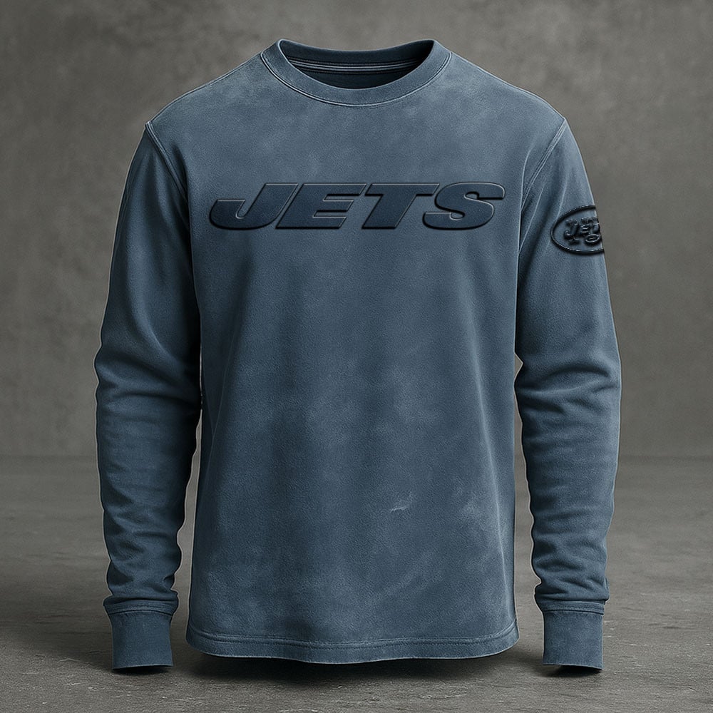 NYJ x NFL Embossed SweatShirt DATND TANTD