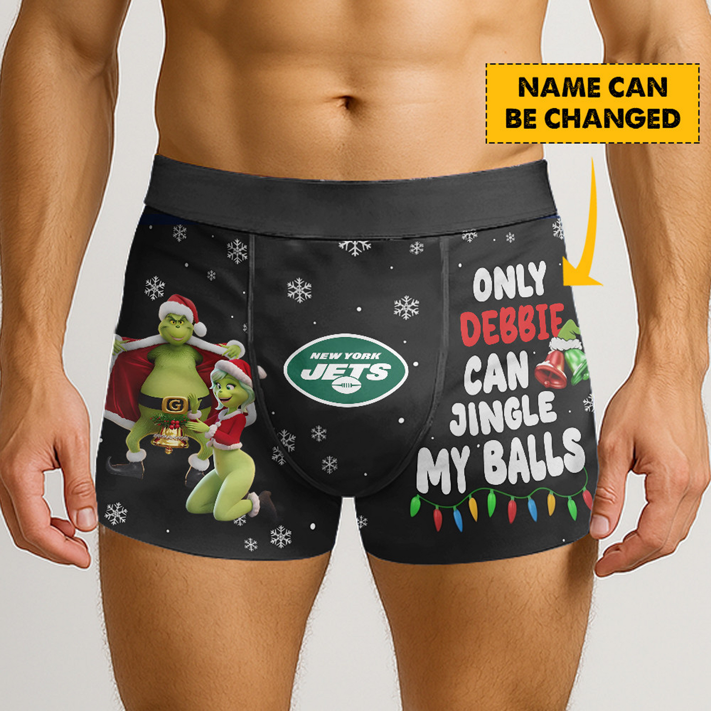 NYJ x NFL Funny Grinch Men Boxers Personalized Any Name DatND DVT