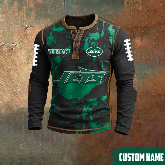 NYJ x NFL LONG SLEEVE SHIRT DATND TANTD