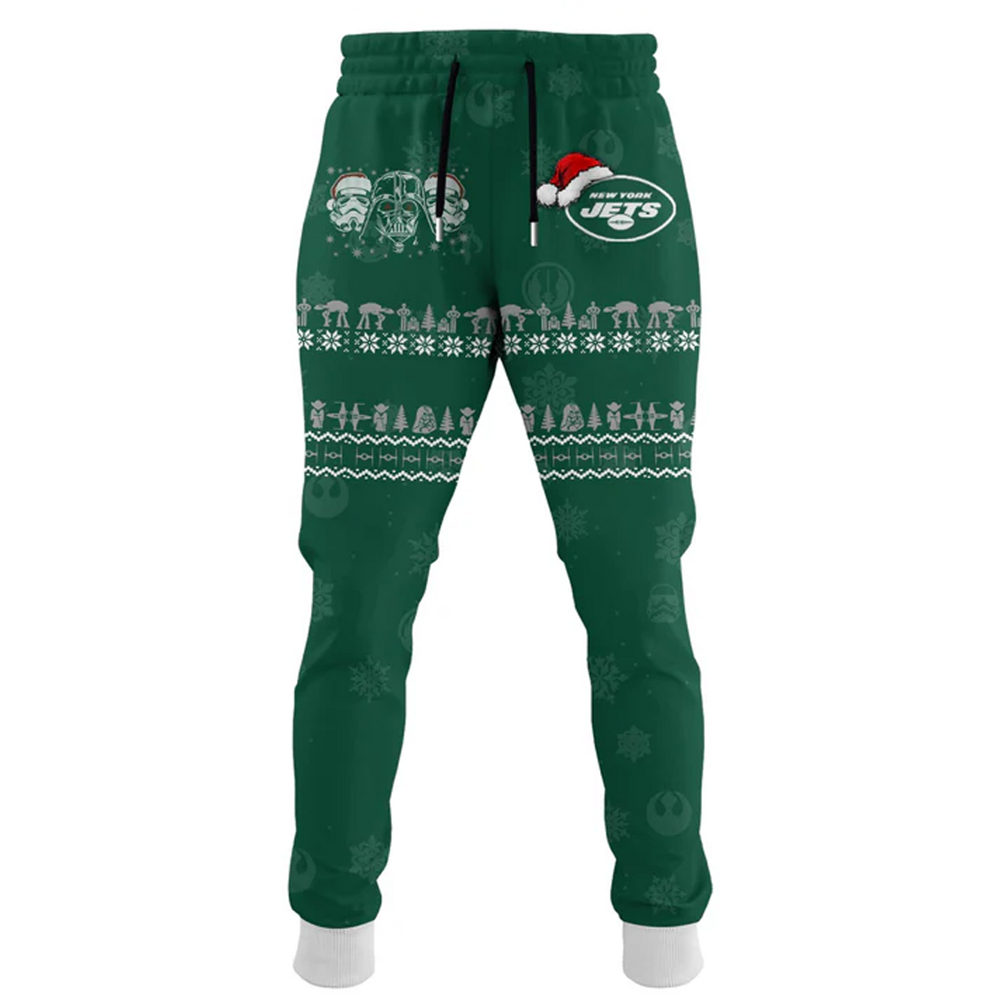 NYJ x NFL Unisex Merry Christmas The Force Edition Hoodie DATND TANTD