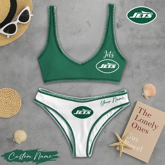 NYJ Premium NFL Bikini Set DDT CTND