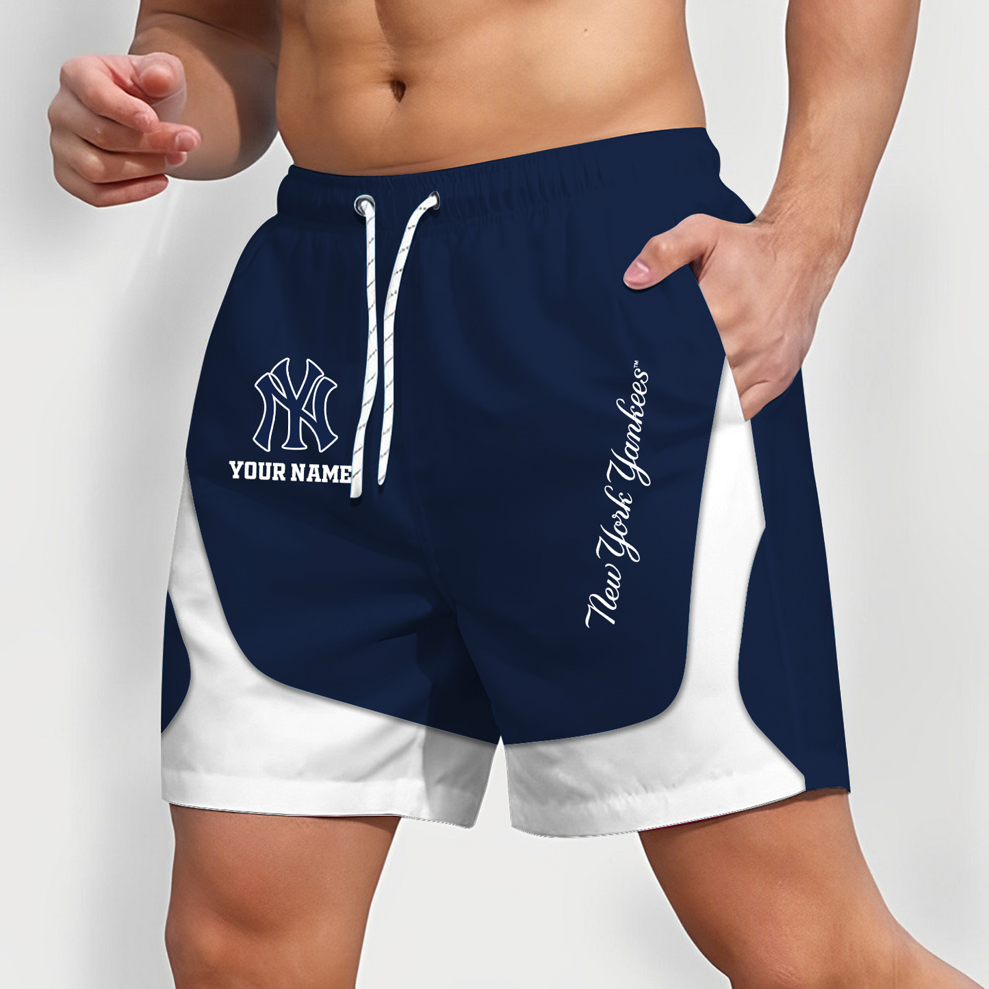 NYY x MLB Team Special Short Pants For Men Custom Name Gifts DATND TANTD