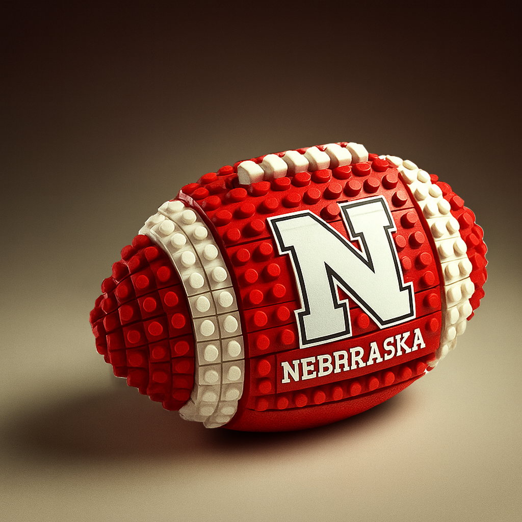 NCAA Team Building Block Football Set DDT CTND