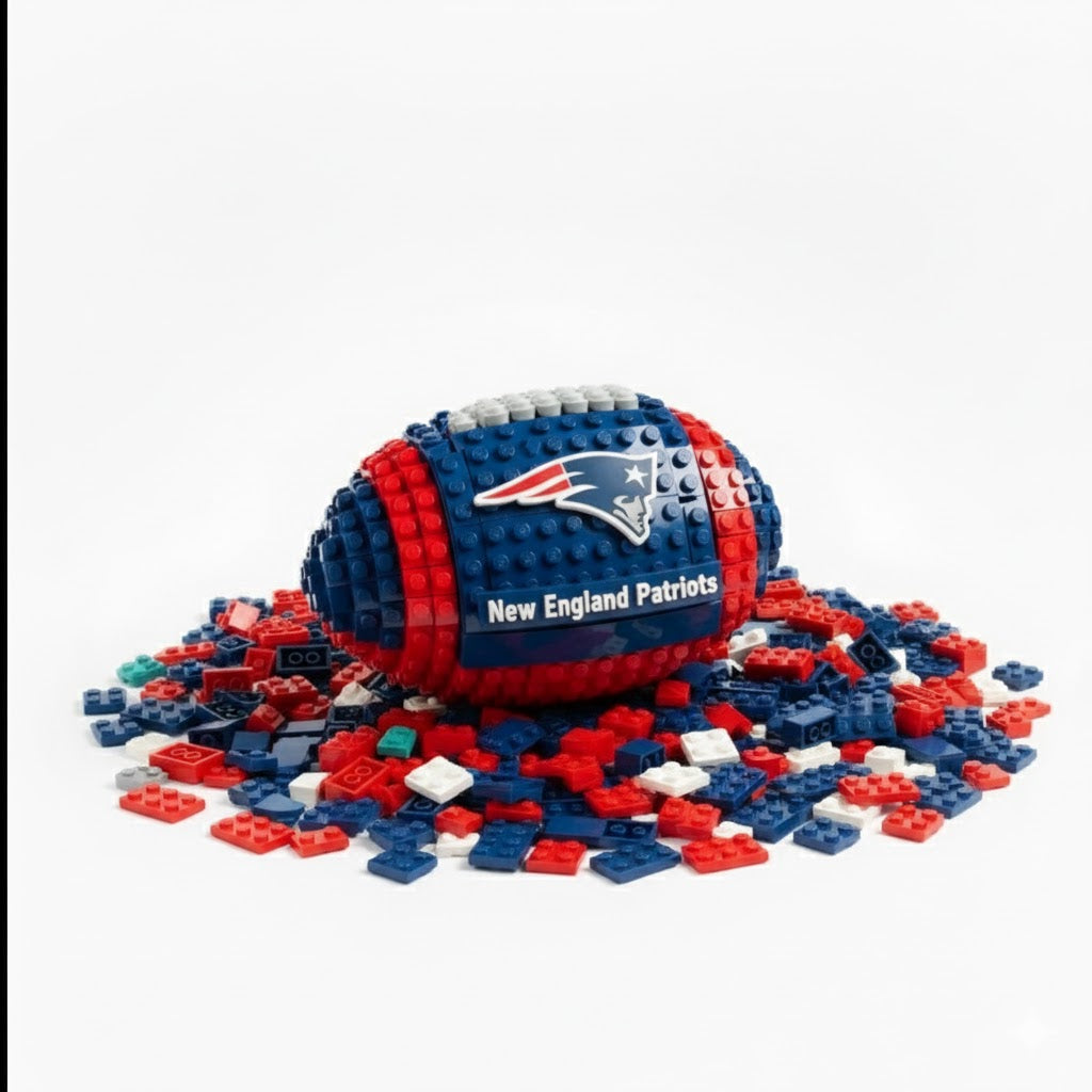 NFL Team Building Block Football Set DDT CTND