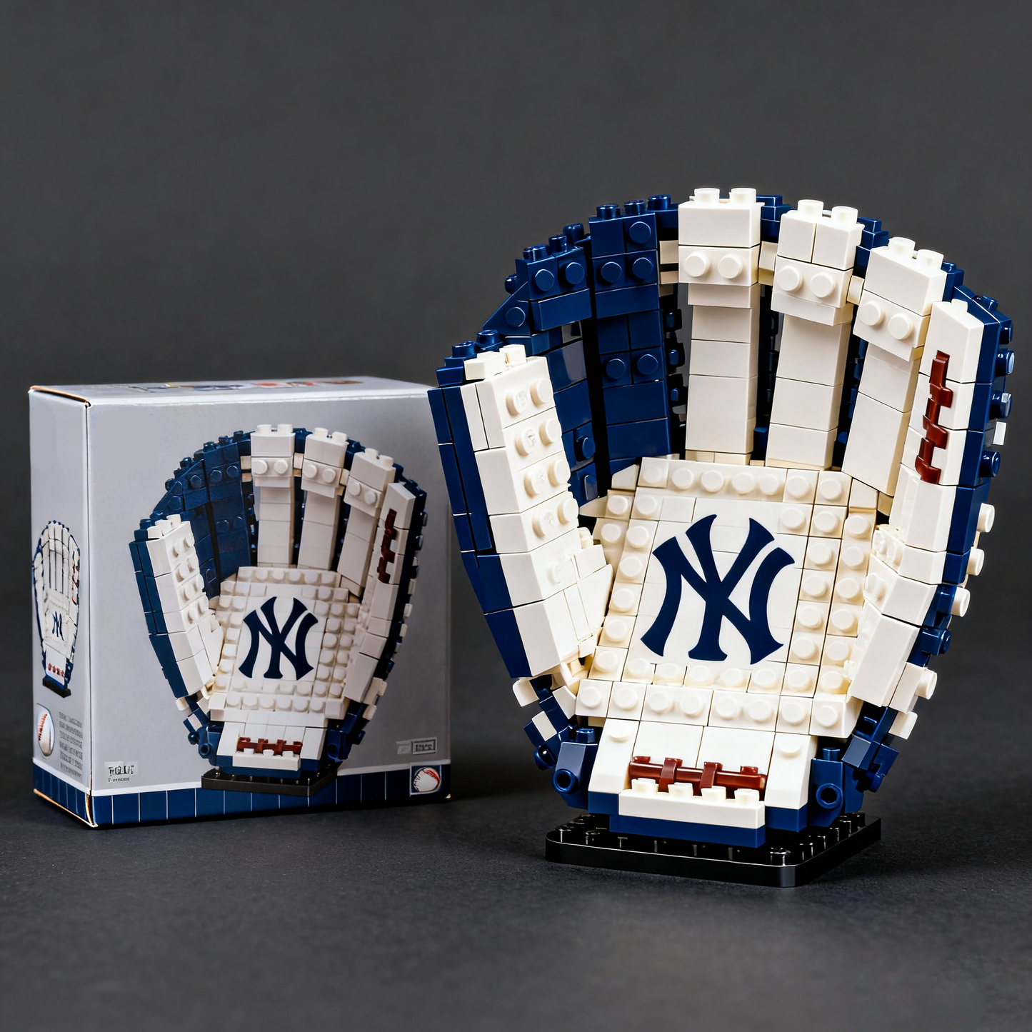 MLB Teams Baseball Glove Building Block Set DDT NTL