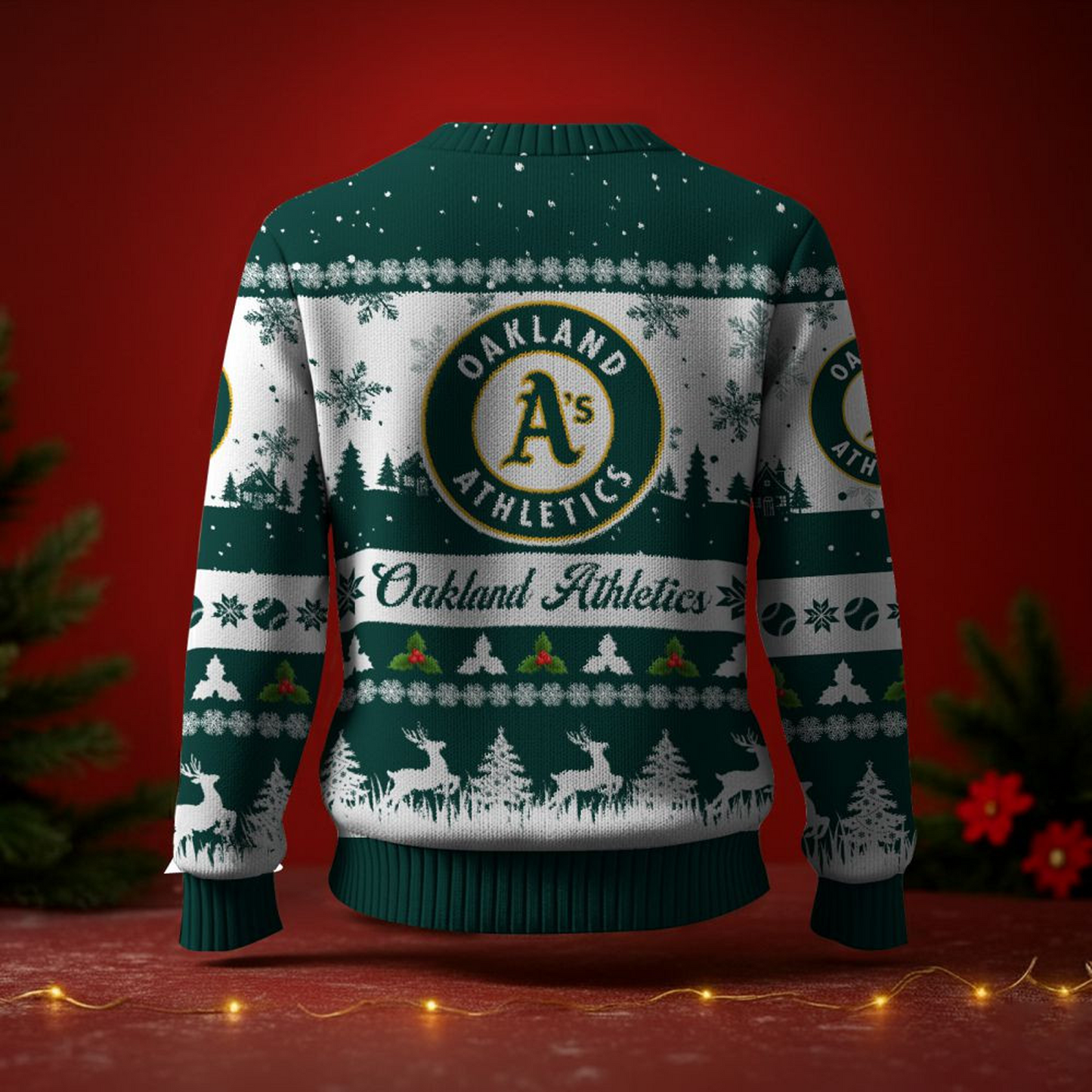 OAK x MLB Ugly Sweater 2025 DATND TANTD