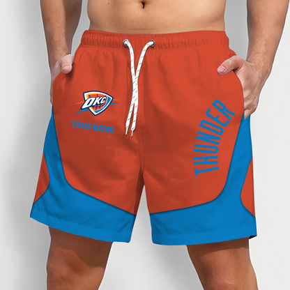 OKC x NBA Team Special Short Pants For Men Custom Name Gifts DATND TANTD