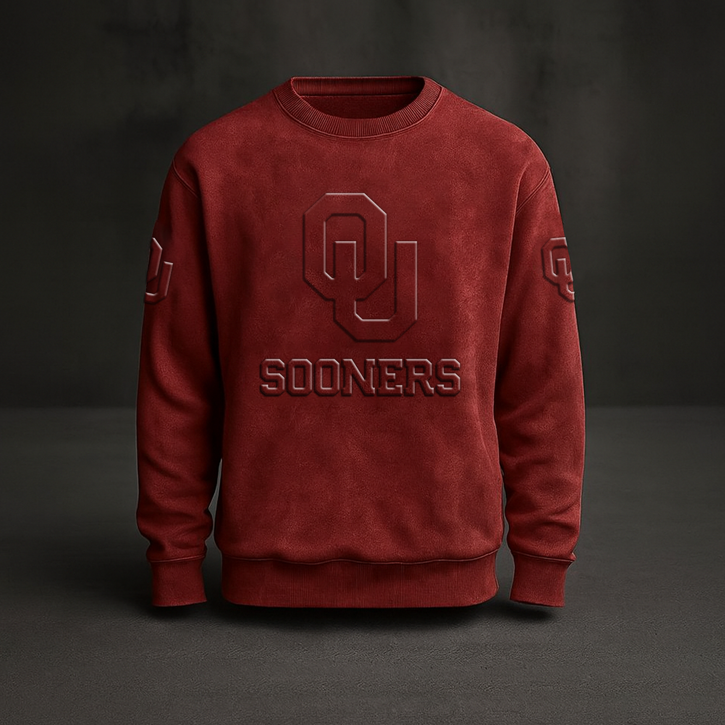 OU Embossed SweatShirt DatND DVT